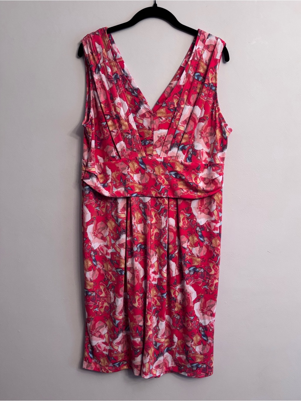 Simply Vera Vera Wang Colorful V-Neck Dress